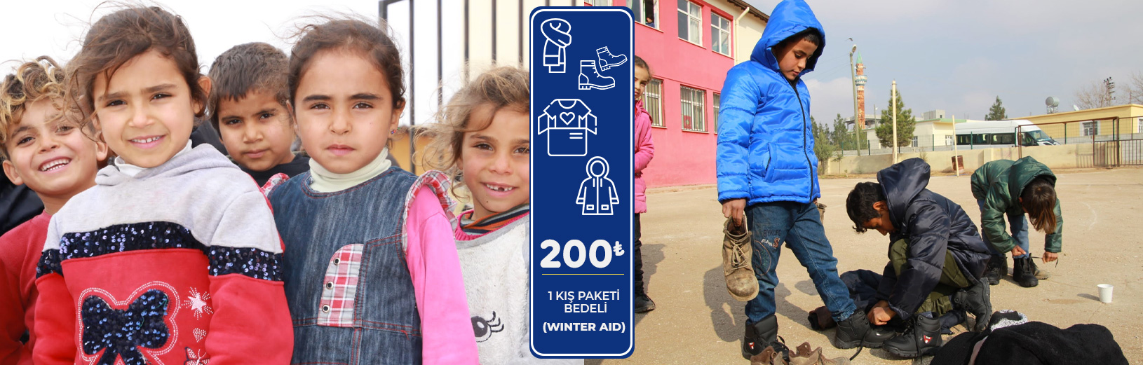 türkiye kış yardımları-köy okulu yardımı