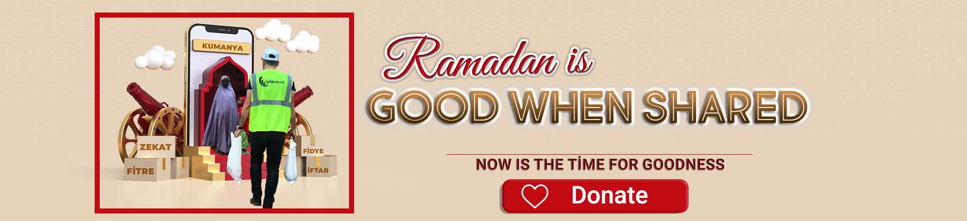 Ramadan is good when shared