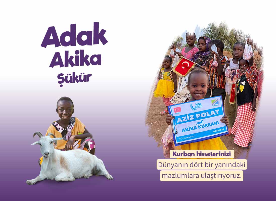 adak akika şükür kurbanları