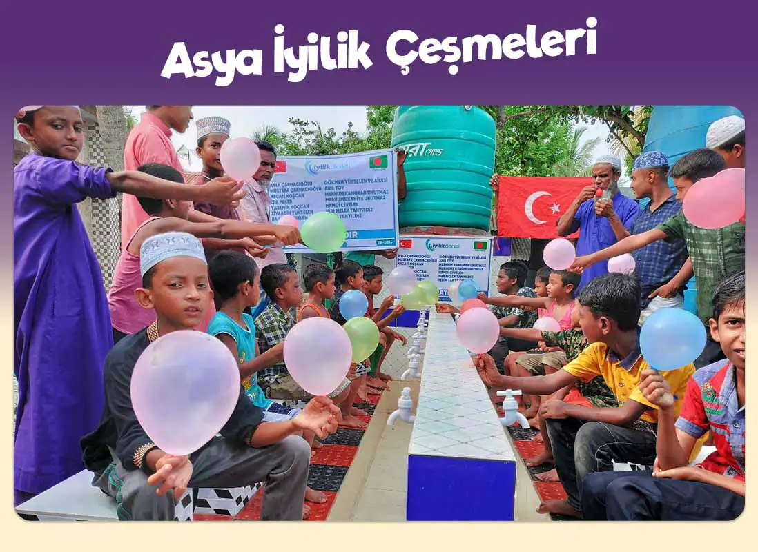 afrika ve asya da su kuyusu açtırmak