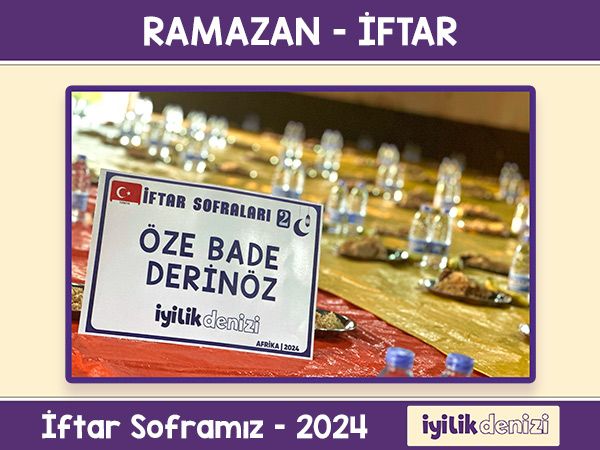 Ramazan İftar 1/2/3/4 - 2024