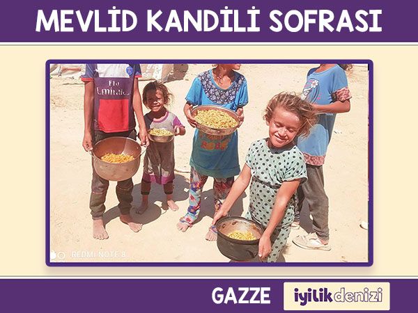 Gazze Mevlid Kandili Sofrası