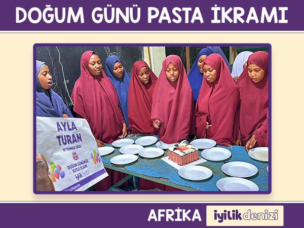 DOĞUM GÜNÜ PASTASI İKRAMI