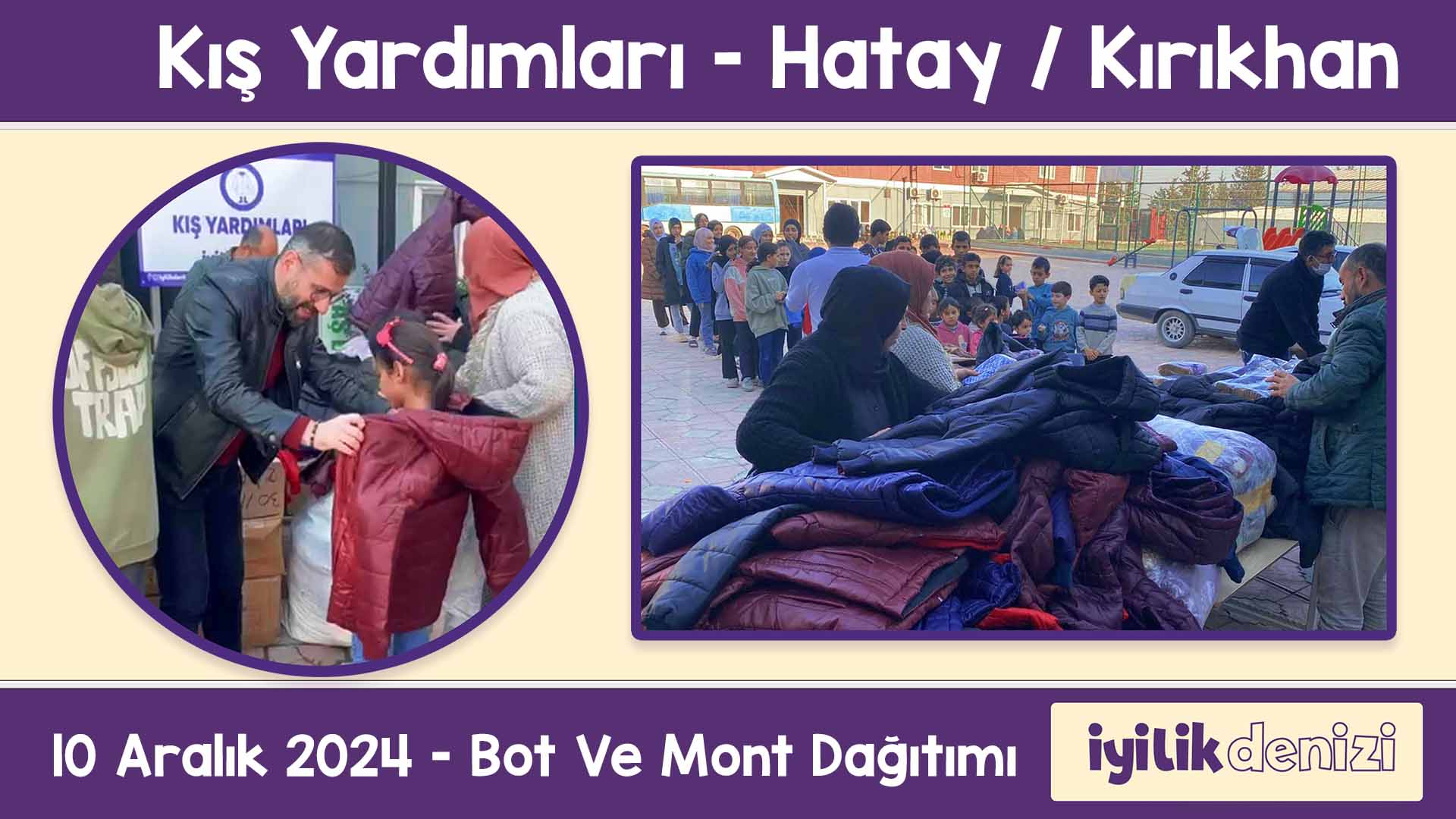 KIŞ YARDIMLARI 10 ARALIK 2024