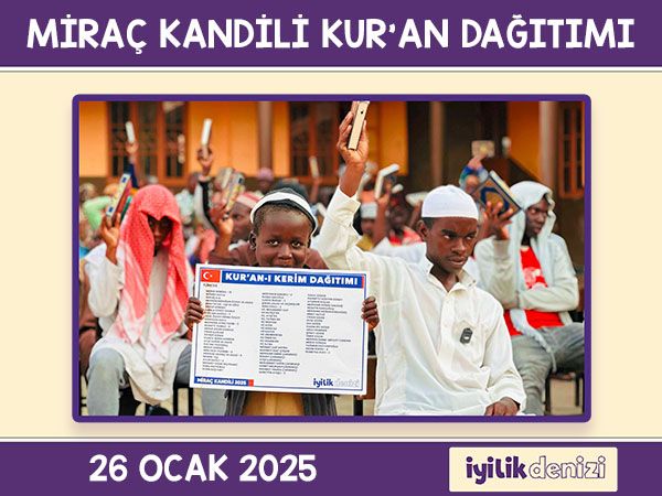 MİRAÇ KANDİLİ KUR'AN DAĞITIMI 2025
