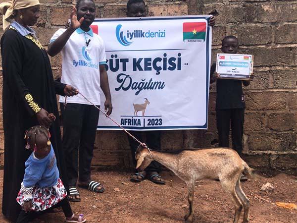 Ali Emre Yüzügüler Adına Süt Keçisi Dağıtımı