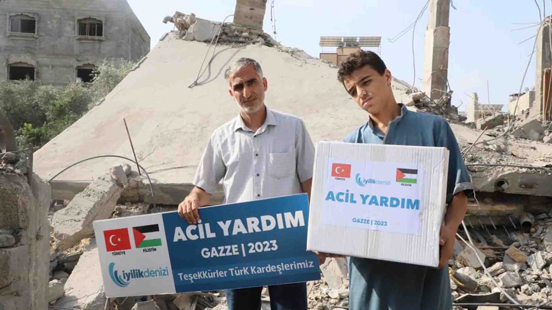 GAZZE'YE CAN SUYU OL