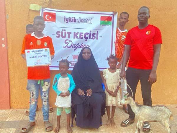 Kadri Beytaş Adına Süt Keçisi Dağıtımı