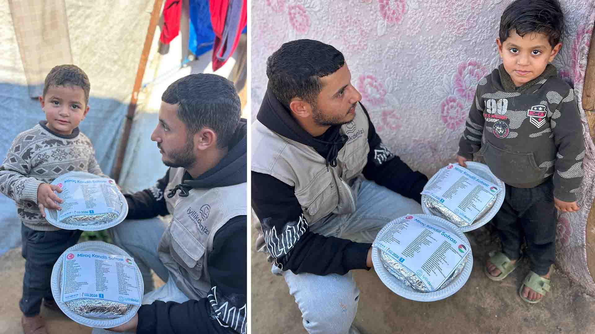 Bir Sofra, Bir Umut, Miraç kandili | Gazze