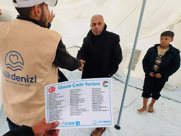 GAZZE ÇADIR YARDIMLARI