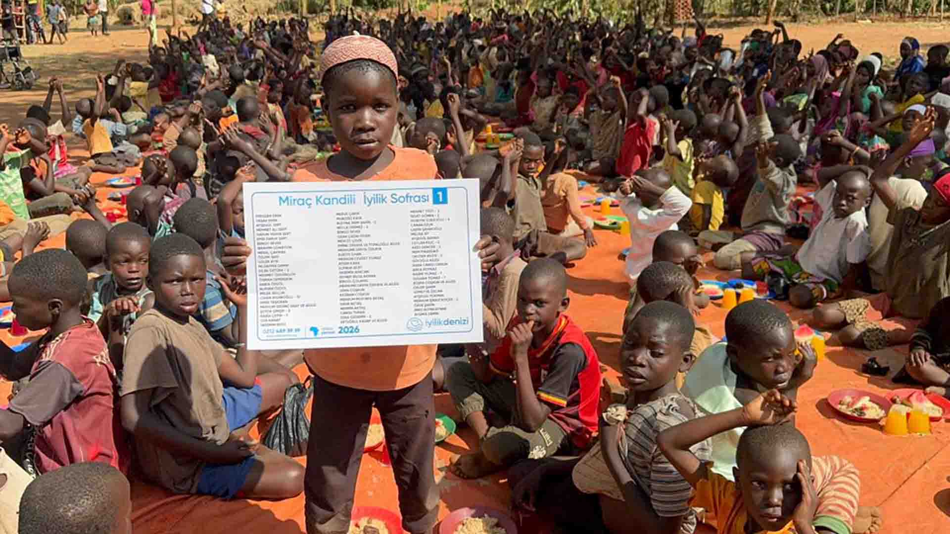 Miraç Kandili Afrika Yemek Dağıtımı