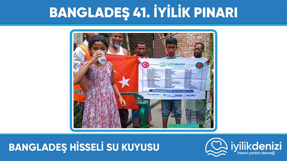 41. Bangladeş 8 Çeşmeli Su Kuyusu 