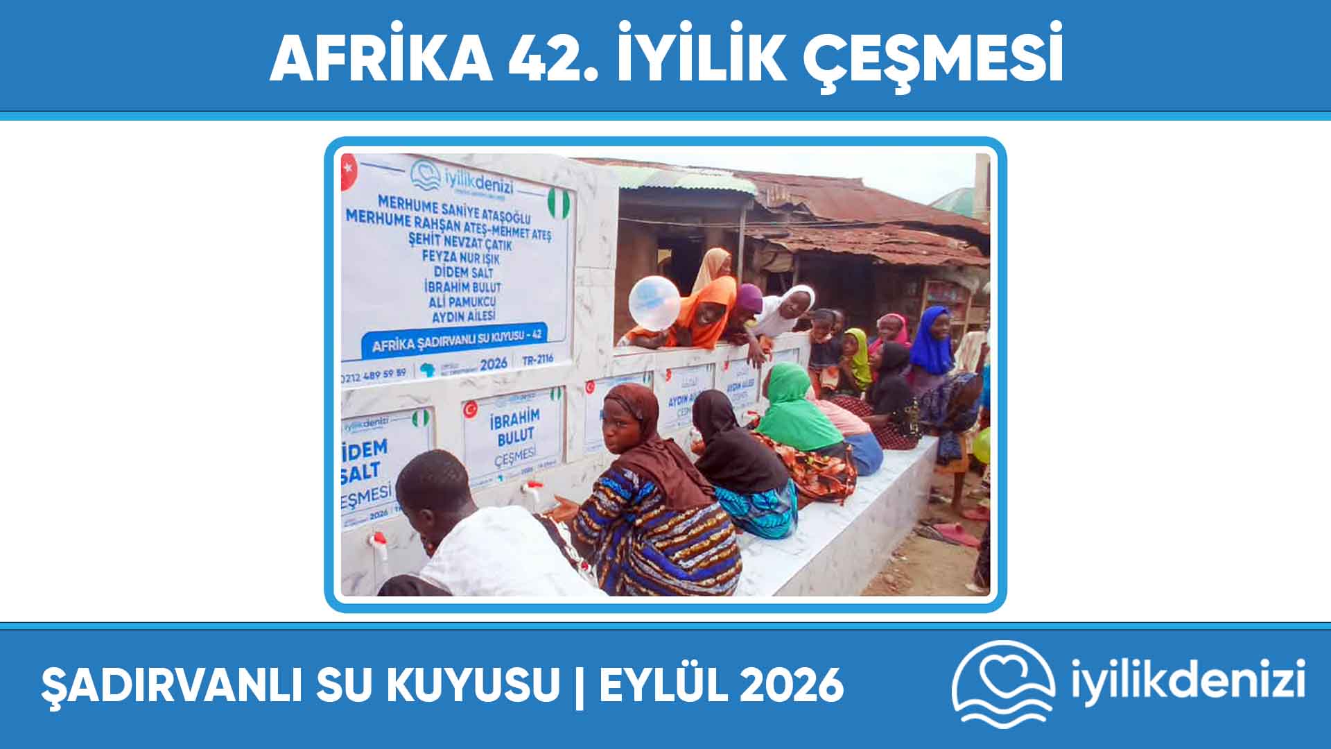 42. Afrika İyilik Çeşmesi Açıldı 