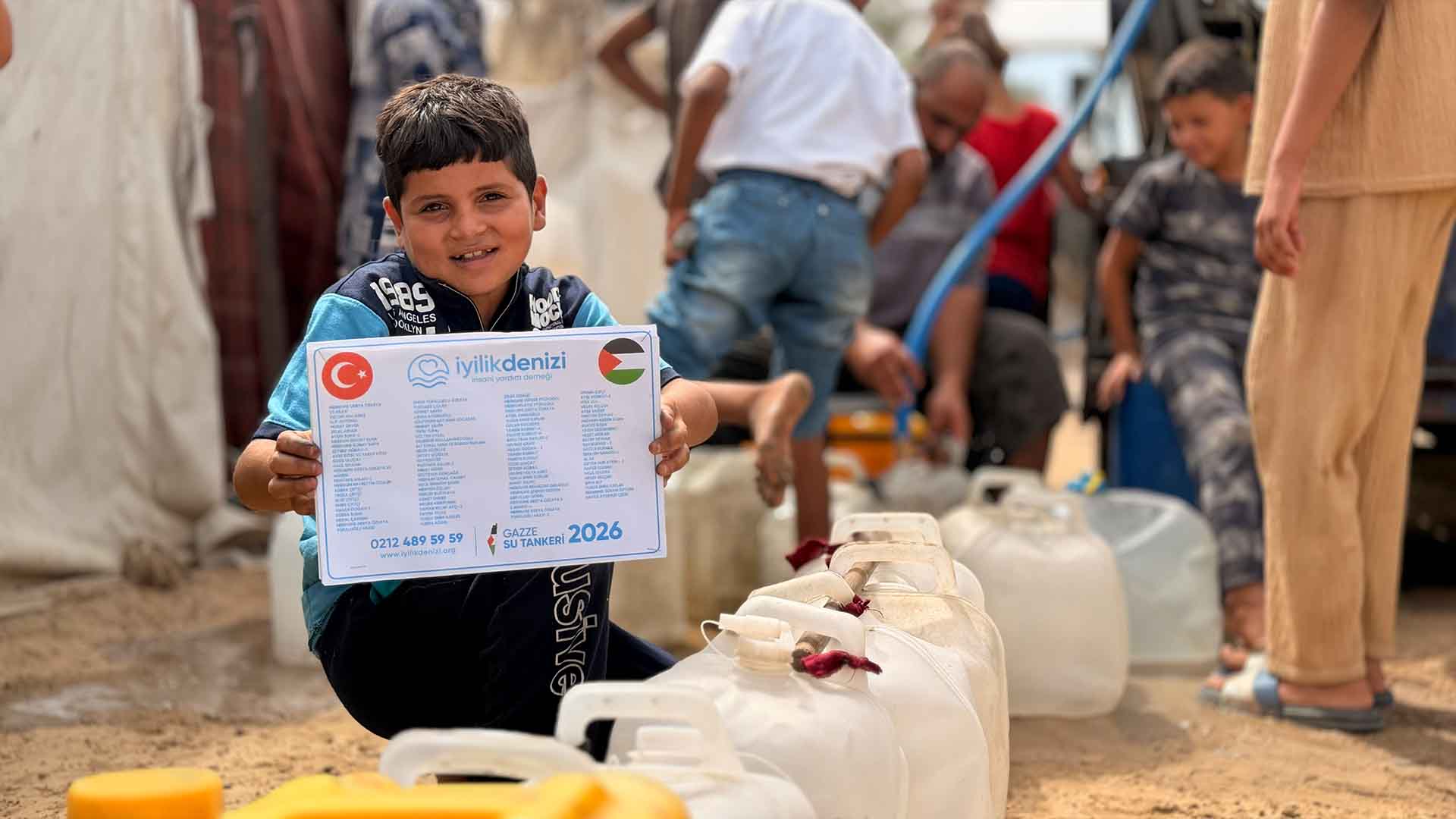 GAZZE SU TANKERİ YARDIMI